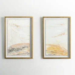Kirkland's Home The Golden Abstract Ii Framed Art Print- Framed Art