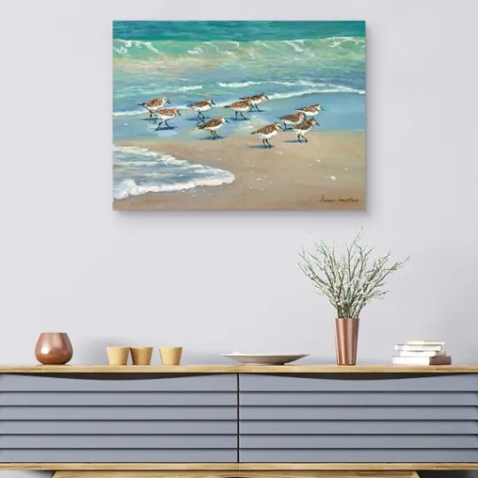 Kirkland's Home The Race Is On Canvas Art Print, 40X30 In.- Canvas Art