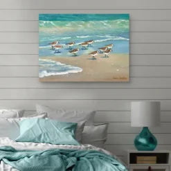 Kirkland's Home The Race Is On Canvas Art Print, 40X30 In.- Canvas Art
