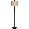 Kirkland's Home Thelma Matte Black Stem Floor Lamp- Floor Lamps
