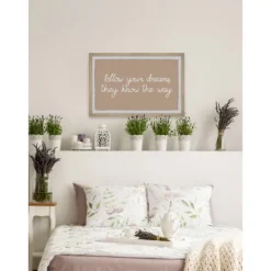 Kirkland's Home They Know The Way Framed Wall Plaque- Wall Quotes & Signs