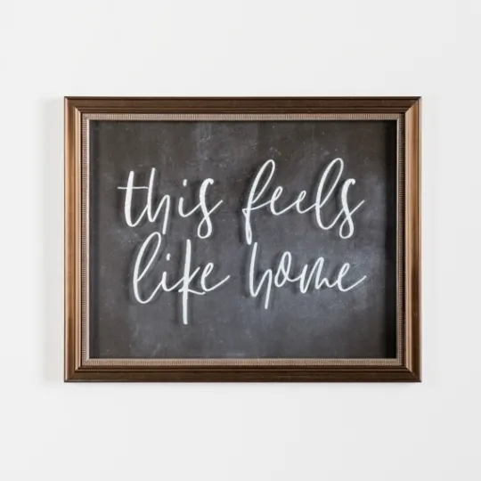 Kirkland's Home This Feels Like Home Wall Plaque- Wall Quotes & Signs