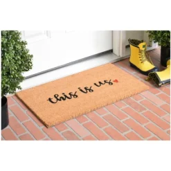 Kirkland's Home This Is Us Heart Doormat- Doormats