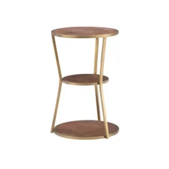 Kirkland's Home Tiered Hourglass Accent Table- Accent & End Tables