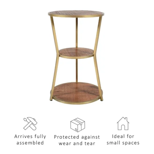Kirkland's Home Tiered Hourglass Accent Table- Accent & End Tables