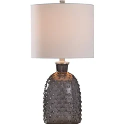 Kirkland's Home Tinted Glass Jar Table Lamp- Table Lamps