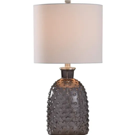 Kirkland's Home Tinted Glass Jar Table Lamp- Table Lamps