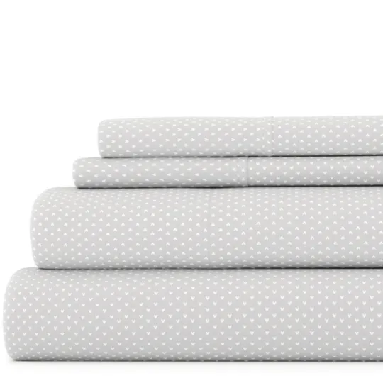Kirkland's Home Tiny Hearts 3-Pc. Twin Sheet Set- Bed Sheets