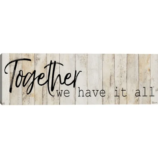 Kirkland's Home Together Canvas Art Print- Wall Quotes & Signs