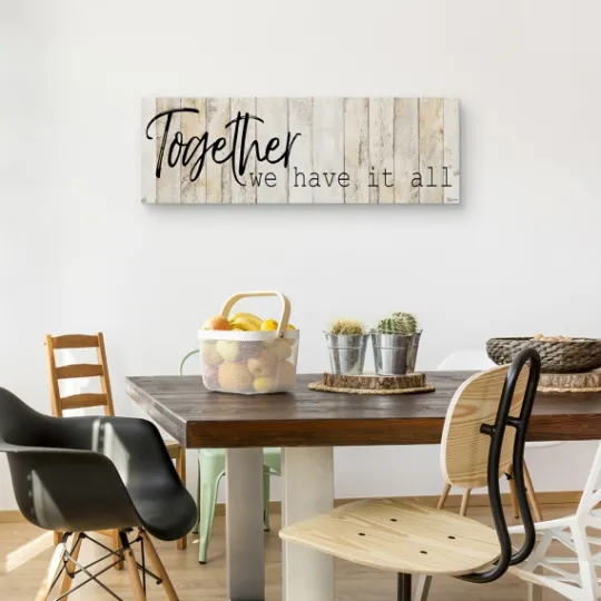 Kirkland's Home Together Canvas Art Print- Wall Quotes & Signs