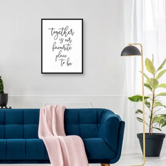 Kirkland's Home Together Is Our Favourite Canvas Art Print- Wall Quotes & Signs