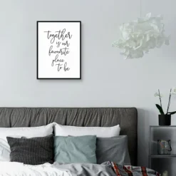 Kirkland's Home Together Is Our Favourite Canvas Art Print- Wall Quotes & Signs