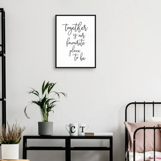 Kirkland's Home Together Is Our Favourite Canvas Art Print- Wall Quotes & Signs