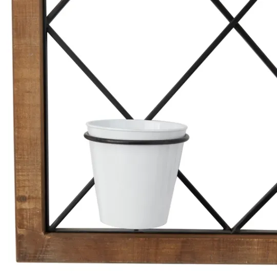 Kirkland's Home Traditional Arch Metal Wall Planter- Wall Storage