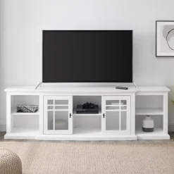 Kirkland's Home Transitional Breakfront 2-Door Media Console- Tv Stands & Media Consoles