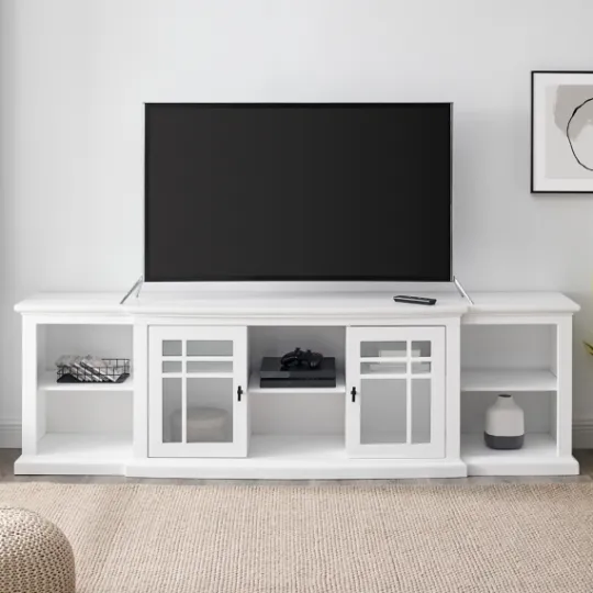 Kirkland's Home Transitional Breakfront 2-Door Media Console- Tv Stands & Media Consoles