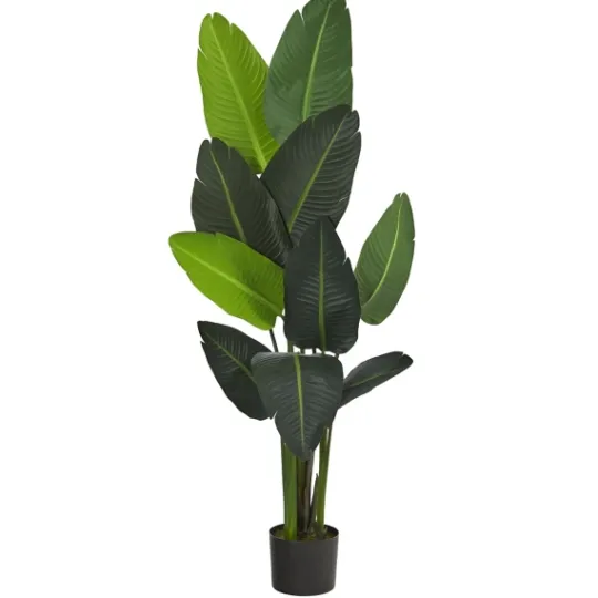 Kirkland's Home Travelers Palm Tree In Black Planter, 58 In.- Trees & Topiaries