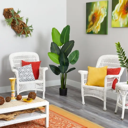 Kirkland's Home Travelers Palm Tree In Black Planter, 58 In.- Trees & Topiaries