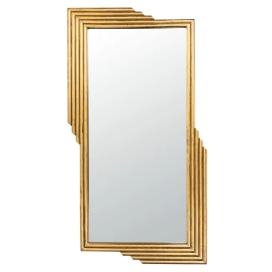 Kirkland's Home Trenla Gold Linear Wall Mirror- Decorative Mirrors