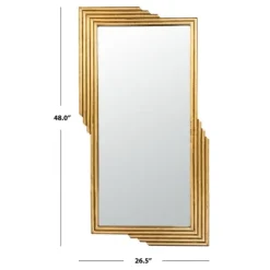 Kirkland's Home Trenla Gold Linear Wall Mirror- Decorative Mirrors