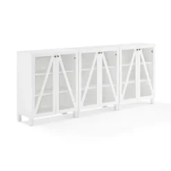 Kirkland's Home Triangle 6-Door Wood Media Cabinet- Tv Stands & Media Consoles