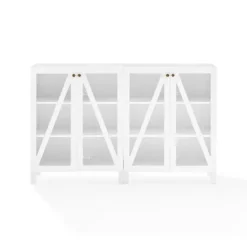 Kirkland's Home Triangle 4-Door Wood Media Cabinet- Tv Stands & Media Consoles