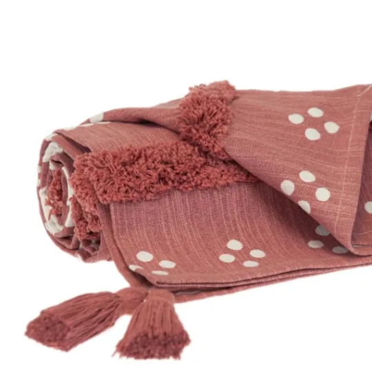 Kirkland's Home Tribal Tufted Stripe Throw- Blankets & Throws