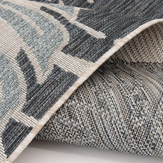 Kirkland's Home Tropical Leaf Indoor/Outdoor Area Rug, 5X7- Outdoor Rugs