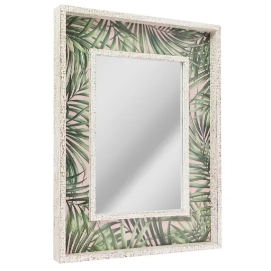 Kirkland's Home Tropical Leaf Print Mirror- Decorative Mirrors