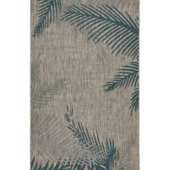 Kirkland's Home Tropical Palms Captiva Outdoor Area Rug, 7X9- Outdoor Rugs