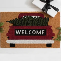 Kirkland's Home Truck Welcome Doormat- Doormats