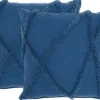 Kirkland's Home Tufted Abstract Diamond Pillows, Set Of 2- Pillows