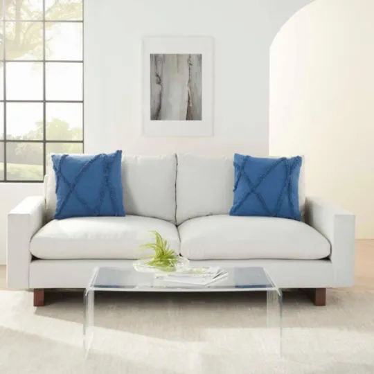 Kirkland's Home Tufted Abstract Diamond Pillows, Set Of 2- Pillows