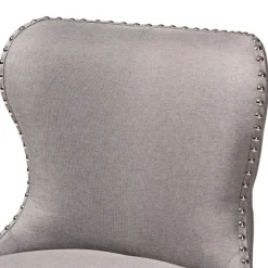 Kirkland's Home Tufted Back Swivel Counter Stools, Set Of 2- Bar Stools & Counter Height Stools