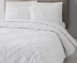 Kirkland's Home Tufted Chenille 3-Pc. King Duvet Set- Duvets