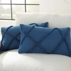 Kirkland's Home Tufted Diamond Lumbar Pillows, Set Of 2- Pillows