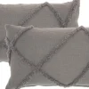 Kirkland's Home Tufted Diamond Lumbar Pillows, Set Of 2- Pillows