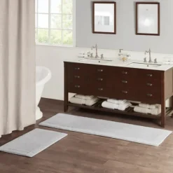 Kirkland's Home Tufted Reversible Bath Mat, 34 In.- Bathroom Rugs