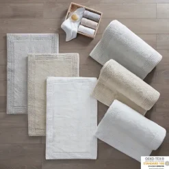 Kirkland's Home Tufted Reversible Bath Mat, 34 In.- Bathroom Rugs