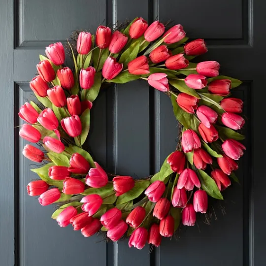 Kirkland's Home Tulip Wreath- Wreaths