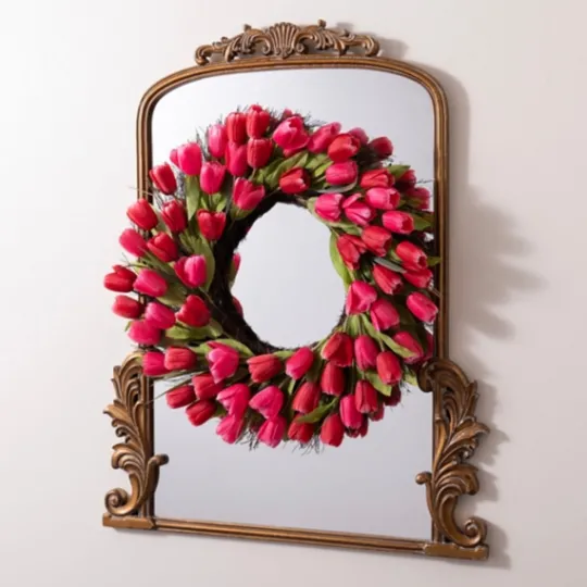 Kirkland's Home Tulip Wreath- Wreaths