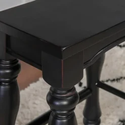 Kirkland's Home Turned Legs Island Stools, Set Of 2- Bar Stools & Counter Height Stools