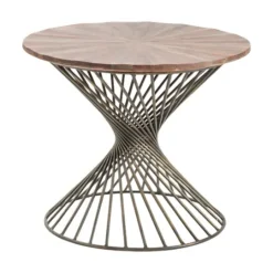 Kirkland's Home Turner Twisted Base Side Table- Accent & End Tables