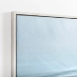 Kirkland's Home Turquoise Abstract Ocean Framed Canvas Art Print- Canvas Art