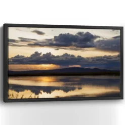 Kirkland's Home Twilight Symphony Framed Giclee Canvas Art Print- Framed Art