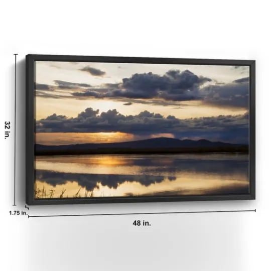 Kirkland's Home Twilight Symphony Framed Giclee Canvas Art Print- Framed Art