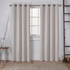 Kirkland's Home Twill Blackout Curtain Panel Set, 84 In.- Curtains & Drapes
