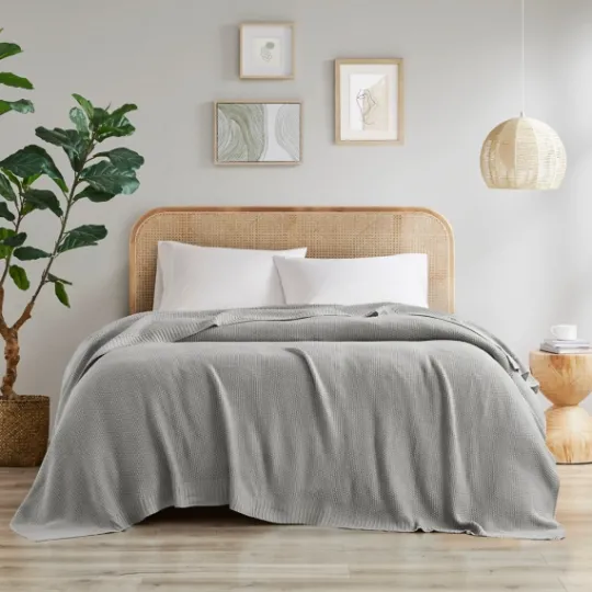 Kirkland's Home Twin Rylan Knit Blanket- Blankets & Throws