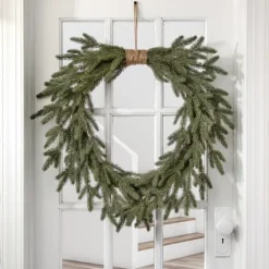 Kirkland's Home Twine Bound Fir Branch Wreath- Wreaths