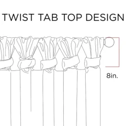 Kirkland's Home Twist Top Curtain Panel, 95 In.- Curtains & Drapes